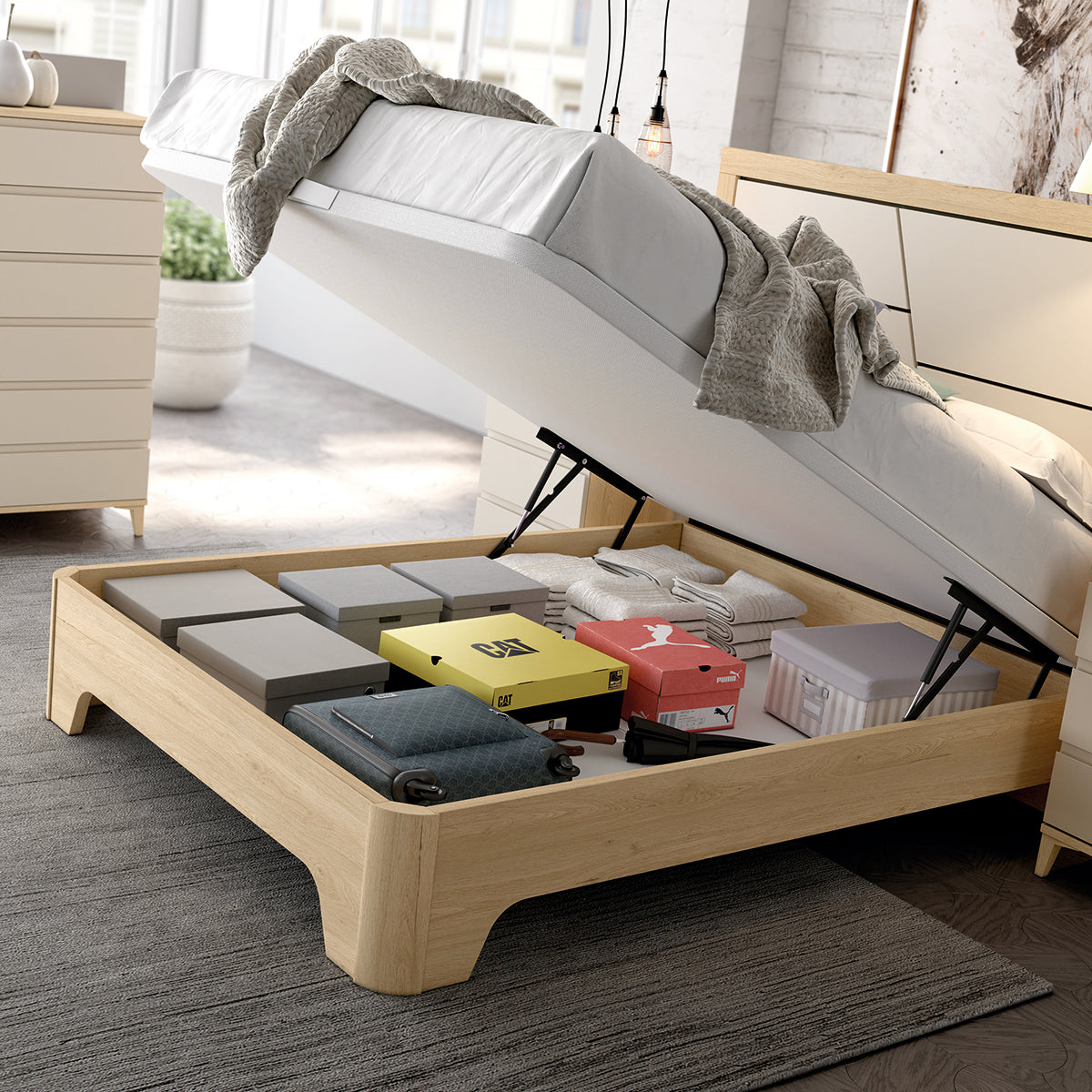 Canapé con patas, ideal para tú dormitorio de Matrimonio