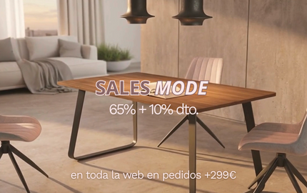 SALES MODE, descuento en muebles del hogar