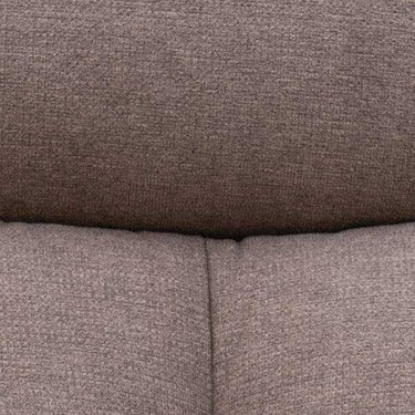 Sillón Relax manual SELOPAN marrón con tapizado suave y mecanismo metálico de palanca