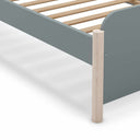 Cama juvenil ALONE nido en tonos crema y natural, diseño funcional y moderno para espacios infantiles y juveniles