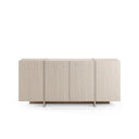 Aparador salón VOLIA Crema de 178 cm con cuatro puertas y acabado en tono crema elegante y funcional