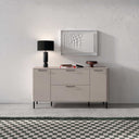 Aparador salón NAPOLI con diseño moderno y cantos redondeados en madera de alta calidad