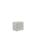 Mueble dormitorio matrimonio GENOVA color polar y artisan con cabecero y mesitas