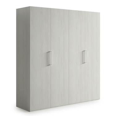 armario 4 puertas genova en roble natural de diseño contemporáneo