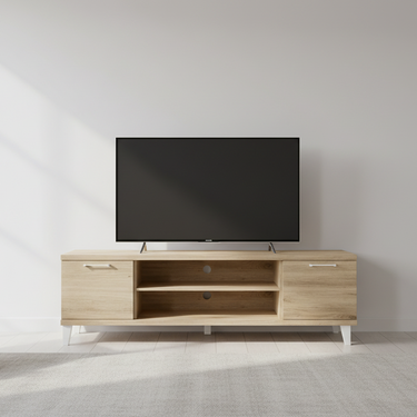 Mueble salon comedor completo BOLONIA estilo nórdico moderno y funcional