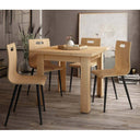 Mesa Comedor Cuadrada extensible de Libro mod. ROBERTA Mesa Salón