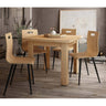 Mesa Comedor Cuadrada extensible de Libro mod. ROBERTA Mesa Salón