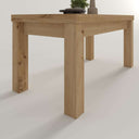 Mesa de centro elevable convertible con patas cuadradas modelo CHIARA en tonos combinables