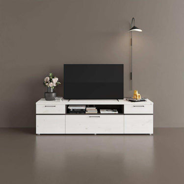 Mueble para TV salón ROMA 200 cm con diseño nórdico y almacenaje