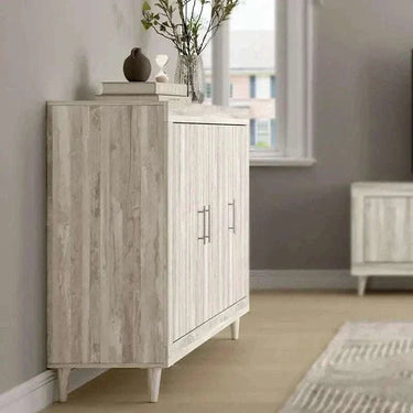 aparador asti de 3 puertas con 6 colores disponibles y diseño sostenible