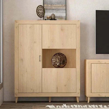 Aparador ASTI de 3 puertas y hueco central con diseño personalizable