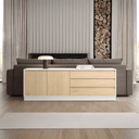 Aparador salón TIVOLI moderno con 2 puertas y 3 cajones en colores personalizables