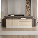 Aparador salón TIVOLI con 2 puertas, 3 cajones y diseño contemporáneo en madera sostenible