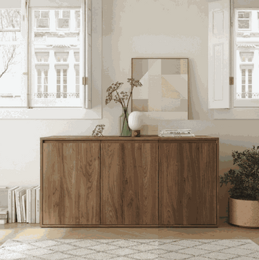 Aparador salón TIVOLI con 3 o 4 puertas personalizable y fabricado en España