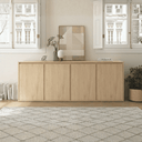Aparador TIVOLI de salón con 3 o 4 puertas, diseño personalizable y amplio almacenaje