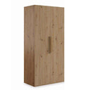 Armario 2 puertas batientes Genova compacto de madera en varios colores