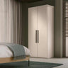 Armario 2 puertas SIENA con estante y barra para colgar colores personalizables