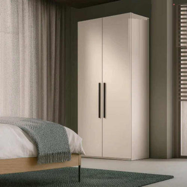 Armario 2 puertas SIENA con estante y barra para colgar colores personalizables