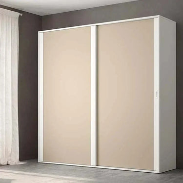 Armario corredero L'AQUILA de 2 puertas y estilo nórdico altura 211 cm