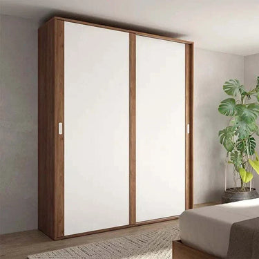 Armario corredero L'AQUILA 2 puertas estilo nórdico altura 210 cm en varios colores y medidas