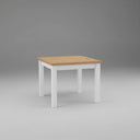 Mesa cuadrada extensible mod. GIULA con patas cuadradas y diseño moderno
