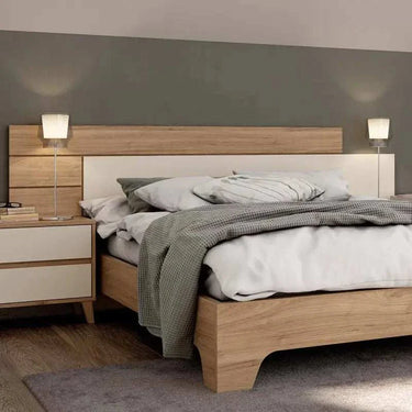 cabecero galería LUCCA mod. 11 en madera natural con diseño sofisticado y resistente