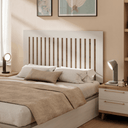 cabecero cama genova portofino en madera con lamas verticales