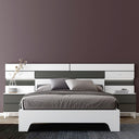 Cabecero LED matrimonio LUCCA mod. 10 con iluminación integrada y diseño moderno