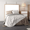 Cabecero individual LUCCA mod. 4 moderno en madera melamina para cama juvenil