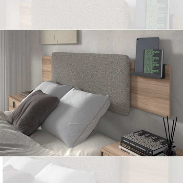 Dormitorio diseño moderno Siena con cabecero tapizado y mesitas personalizables