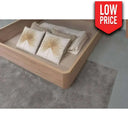 Canapé gran capacidad LIS 30mm con estructura MDF y tapa tapizada 3D, sistema hidráulico y ventilación integrada, diseño sostenible y duradero.