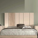 Composición Muebles dormitorio SIENA con cabecero tipo galería y mesitas de noche personalizables