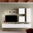 Composición de salón Florencia ambiente 2 con mueble TV flotante y diseño elegante