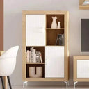 Estantería librería 2 puertas ASTI personalizable de diseño minimalista