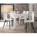 Mesa Comedor Cuadrada extensible de Libro mod. ROBERTA Mesa Salón