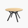Mesa comedor redonda extensible modelo Giovanna en varios colores y tamaños