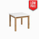 Mesa cuadrada extensible mod. GIULA ARTISAN/BLANCO Mesa Salón