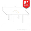 Mesa cuadrada extensible mod. GIULA Mesa Salón
