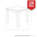 Mesa cuadrada extensible mod. GIULA Mesa Salón
