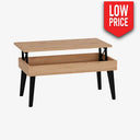 Mesa de Centro elevable mod. COSTANZA ARTISÁN / Negro Mesa centro