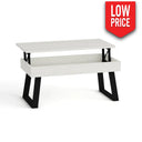 Mesa de centro elevable mod. ISABELLA ALBIAN / NEGRA Mesa centro