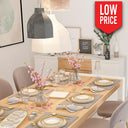 Mesa Rectangular Portería Extensible Deslizante mod. GINEVRA Mesa Salón