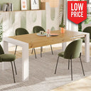Mesa Rectangular Portería Extensible Deslizante mod. GINEVRA Mesa Salón