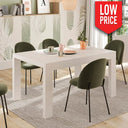 Mesa Rectangular Portería Extensible Deslizante mod. GINEVRA Mesa Salón