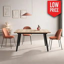 Mesa rectangular salón comedor Fija mod. MIRABELLA Mesa Salón