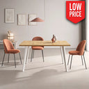 Mesa rectangular salón comedor Fija mod. MIRABELLA Mesa Salón