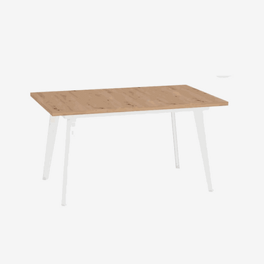 Mesa rectangular fija MIRABELLA para salón comedor, diseño elegante y resistente, fabricada en España.