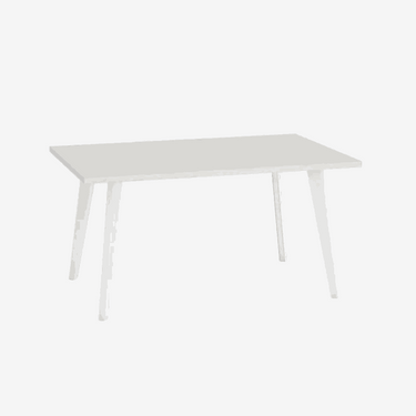 mesa rectangular fija modelo MIRABELLA para salón comedor elegante y funcional