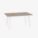 Mesa rectangular fija mod. MIRABELLA para salón comedor, diseño elegante y funcional, fabricada en España.