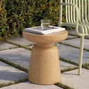 Mesita exterior Borneo compacta y resistente para jardín en varios colores